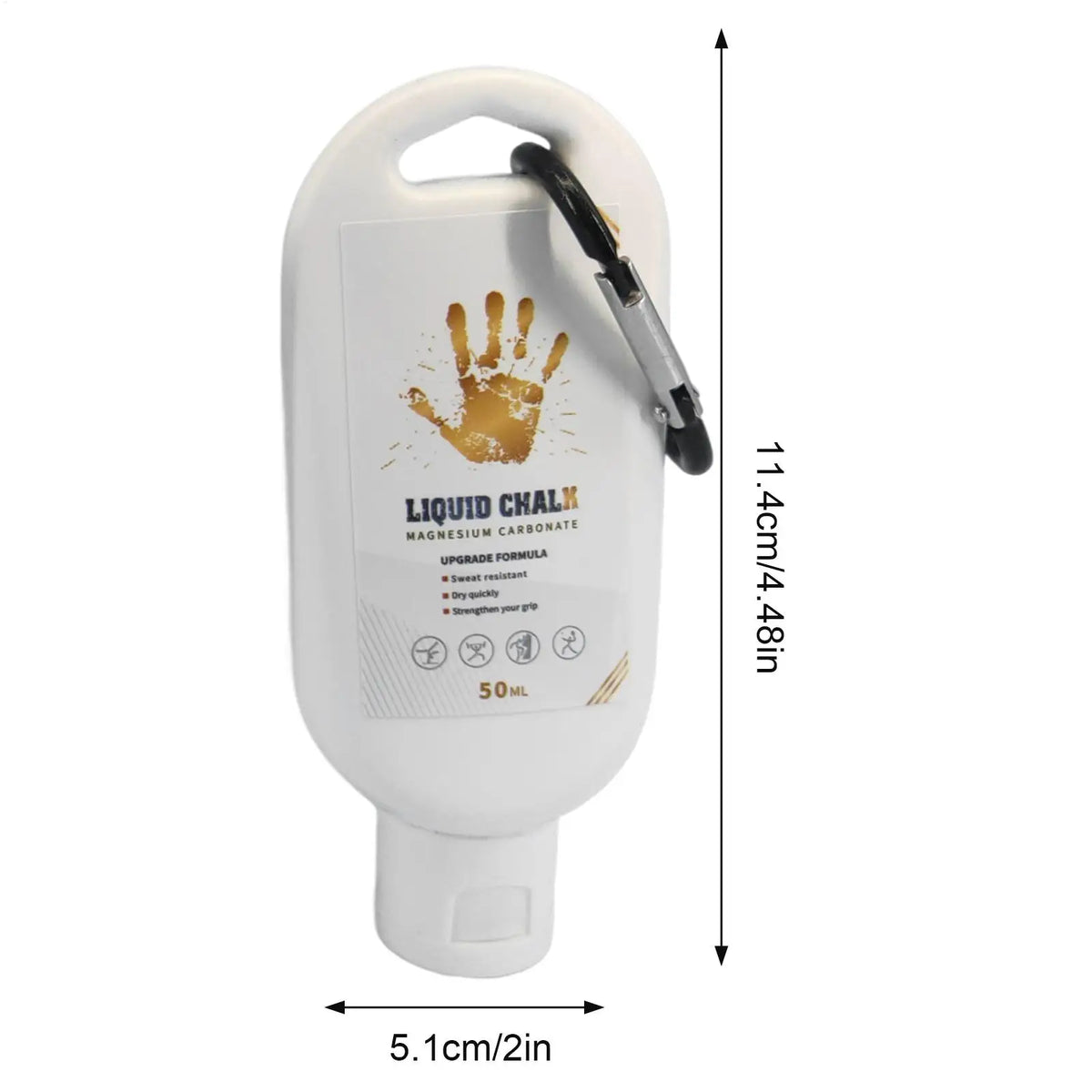 Liquid Chalk Grip for Gym, Rock Climbing & Pole Dancing Liquid Chalk Grip Babs