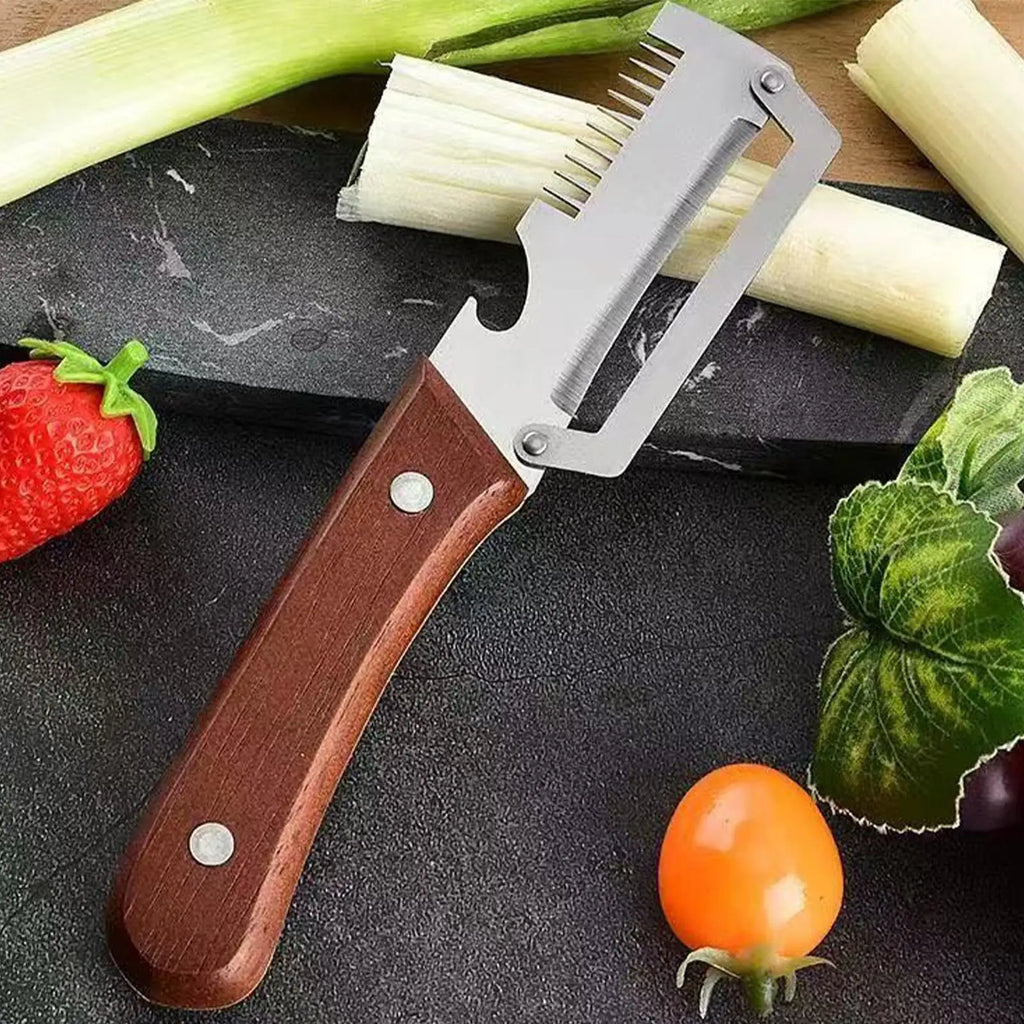 3-in-1 Stainless Steel Vegetable Peeler, Slicer & Shredder Vegetable Peeler Babs
