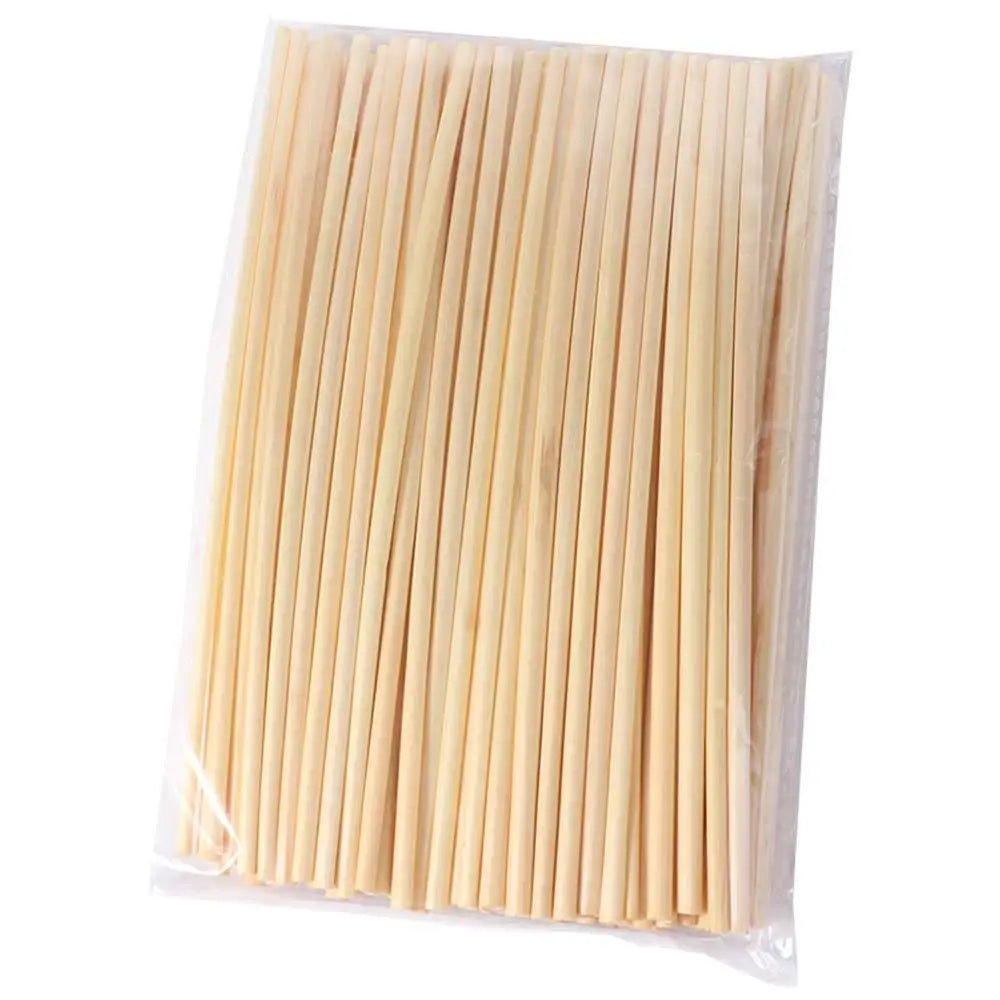 100Pcs Natural Wheat Drinking Straws – Eco-Friendly Biodegradable Eco Drinking Straws Babs 100Pcs