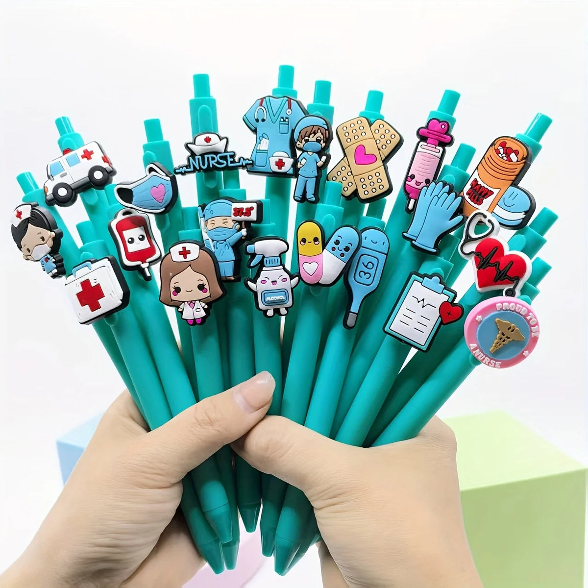Nurse Doctor Gel Pens Set – Nurses Day Gift Pens 5/20/30 Pcs Novelty Gel Pen Set Babs