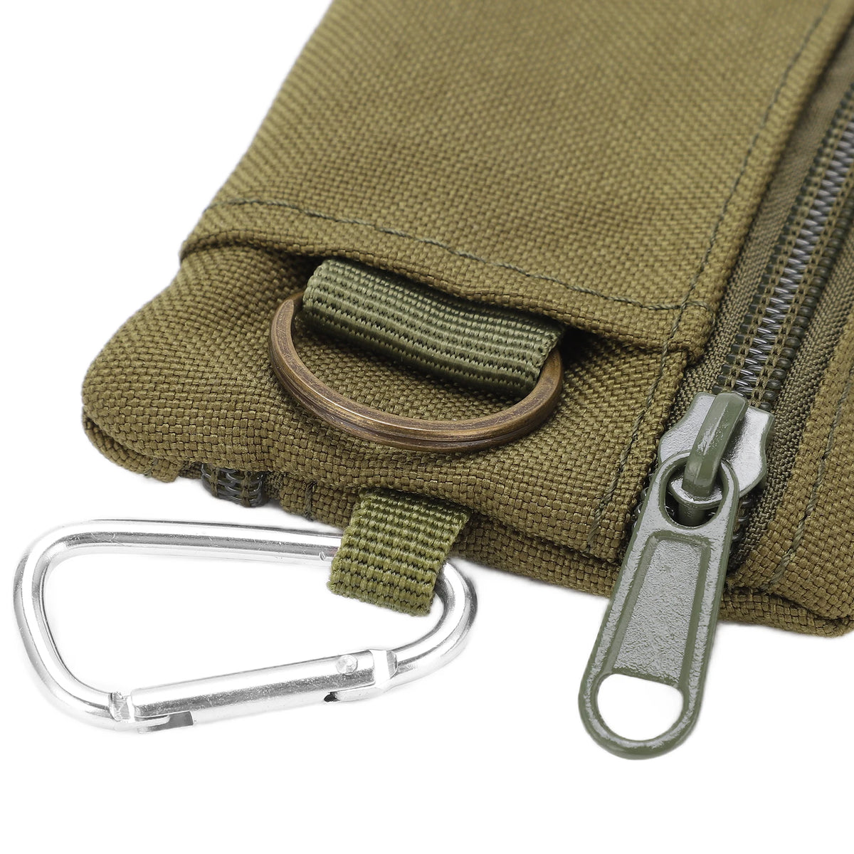 Mini EDC Molle Pouch Wallet – Key Card & Coin Purse with Carabiner EDC Molle Pouch Babs