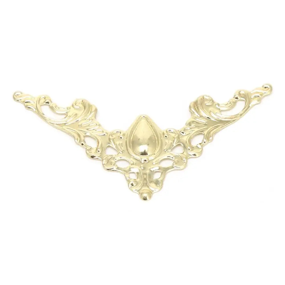 30PCS 40mm Decorative Metal Corner Brackets Bronze & Gold Decorative Corner Brackets Babs