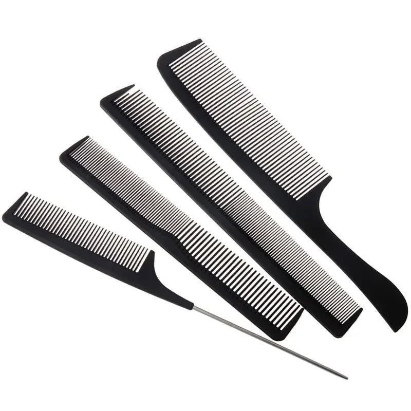 Anti-Static Flat Tail Hair Comb – Heat Resistant Resin Comb Flat Tail Hair Comb Babs