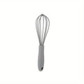 Silicone Mini Whisk for Baking, Cooking & Stirring Silicone Kitchen Whisk Babs gray