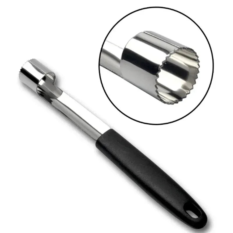 Stainless Steel Apple & Pear Corer – Handheld Fruit Pitting Tool Fruit Corer Tool Babs
