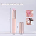 Silicone Nail Art Brush – Mirror Powder & Gradient Pen Nail Art Tool Babs Transparent Pink