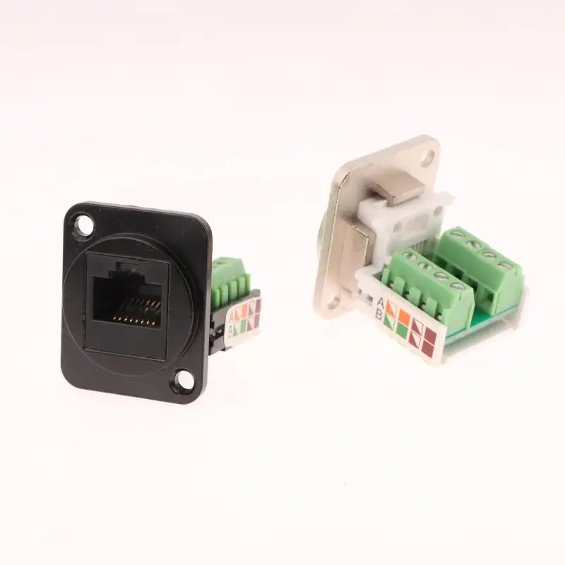 CAT5E RJ45 Shielded Network Module – Solder-Free Connector Network Cable Connector Babs