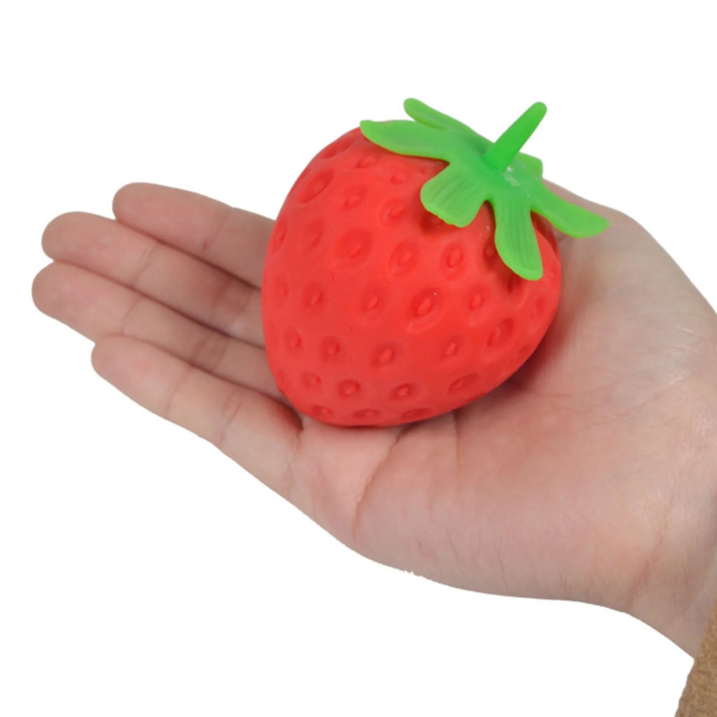 Strawberry Squishy Slow Rising Fidget Toy – 7pc Sensory Set Squishy Fidget Toy Babs