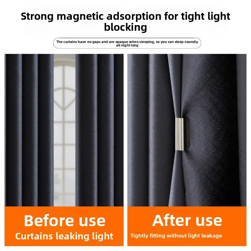 No-Sew Magnetic Curtain Clips | Strong Light-Blocking Tie Backs Curtain Magnetic Clips Babs