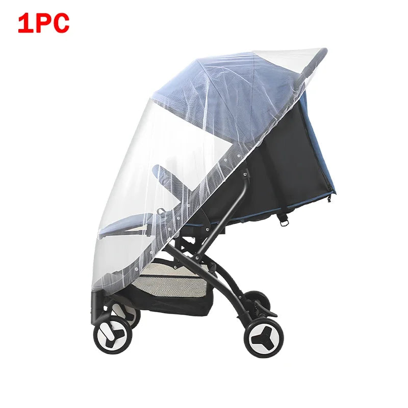 Baby Stroller Mosquito Net – Insect Shield Mesh Pram Cover Stroller Mosquito Net Babs 1PC