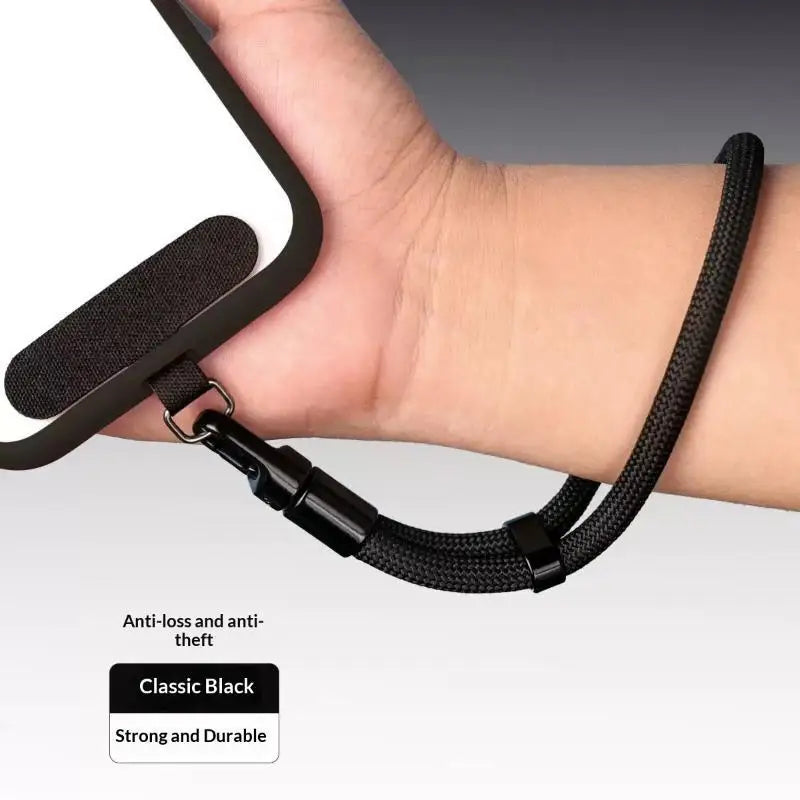 HUXUAN Adjustable Phone Wrist Lanyard – Anti-Drop Strap Phone Wrist Lanyard Babs A1