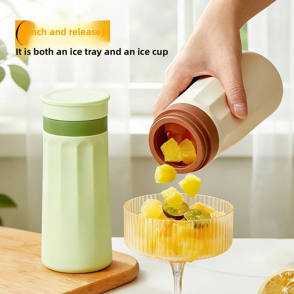 Silicone Squeeze Ice Cup & Ice Cube Tray – Easy Release Silicone Ice Cube Tray Babs