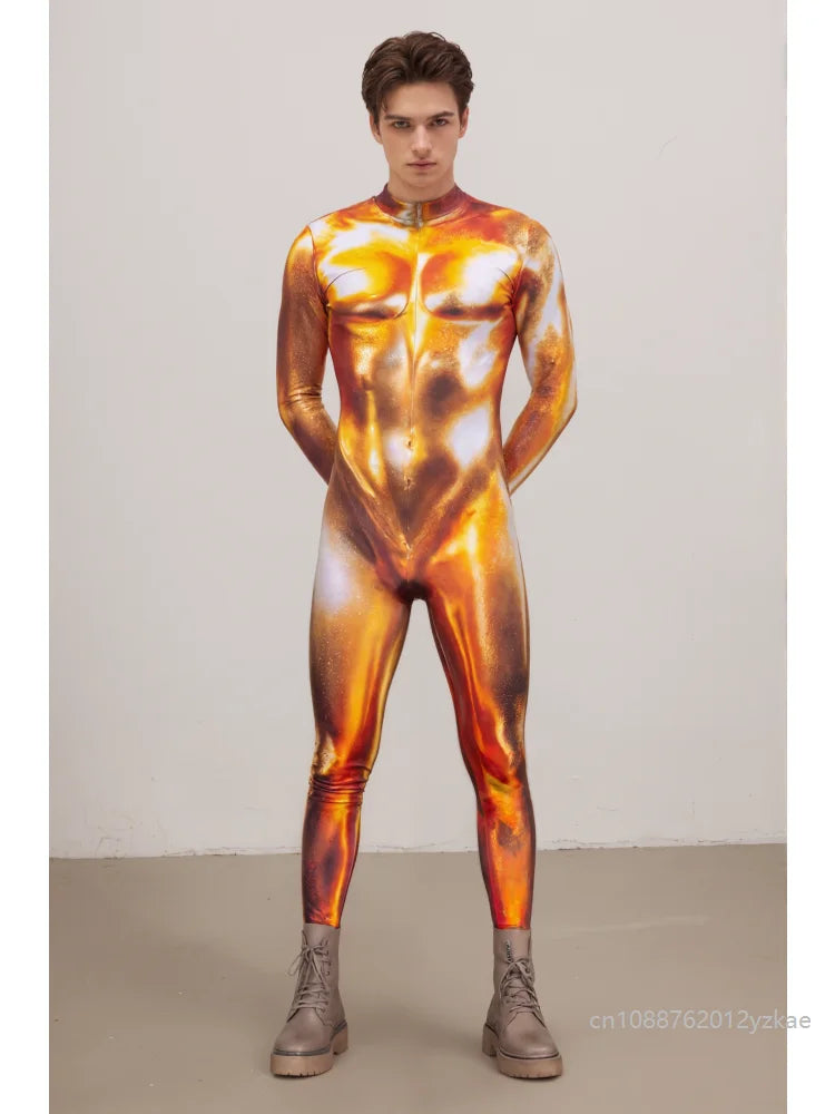 Steampunk Armor Bodysuit Cosplay Tights – Halloween Costume Cosplay Costume Bodysuit Babs