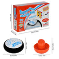 Mini Air Hockey Tabletop Game – Puck & Paddle Set for Kids Tabletop Air Hockey Game Babs Black