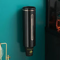 Wall-Mounted Paper Cup Dispenser – Dust-Proof Pull-Type Holder Cup Dispenser Babs black