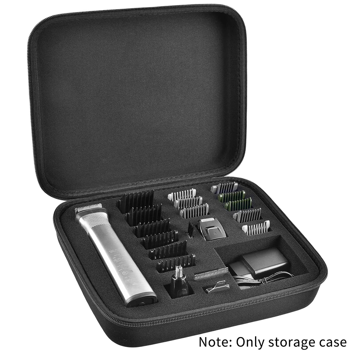 Hard EVA Case for Philips Multigroom 7000 – 18 Attachments Grooming Kit Case Babs