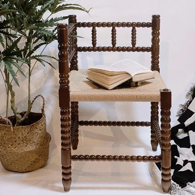 Vintage Solid Oak Dining Chair | Modern Chinese Wood Chair Wooden Dining Chair Babs