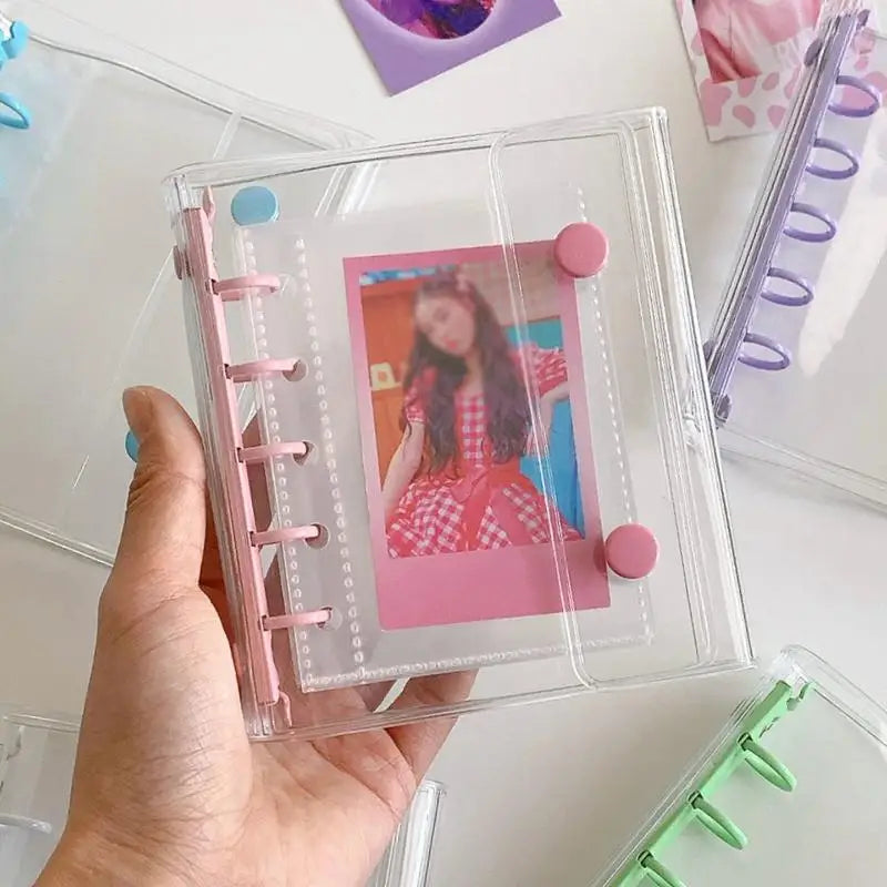 M5 Transparent PVC 6-Ring Binder Cover – Journal & Planner Ring Binder Cover Babs