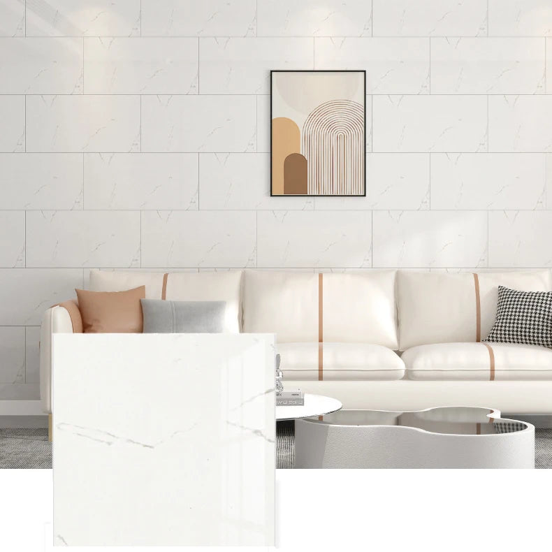 10-Pack Marble PVC Self-Adhesive Tile Wall Stickers 30×30cm Wall Tile Stickers Babs 6222 10pcs-30x30cm