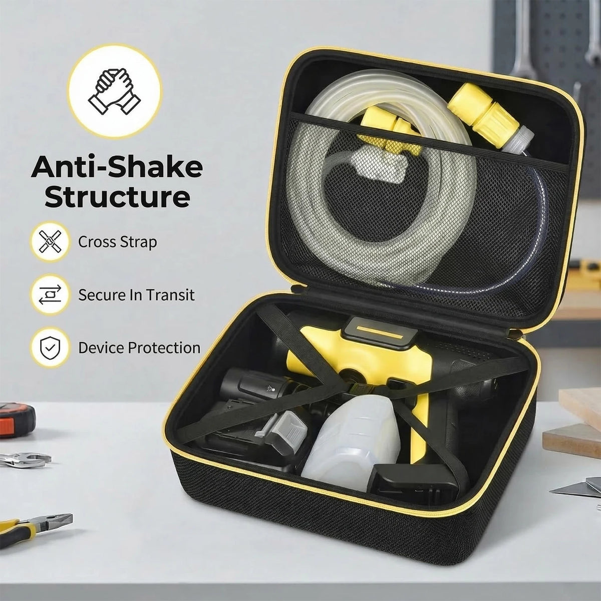 Hard Case for Kärcher OC 5 Handy CB – 900D Oxford Fabric Pressure Washer Case Babs