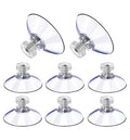 5-Pack Heavy-Duty Suction Cups with Screw Nut – Multi-Size Suction Cup Hooks Babs 10pcs 41mm