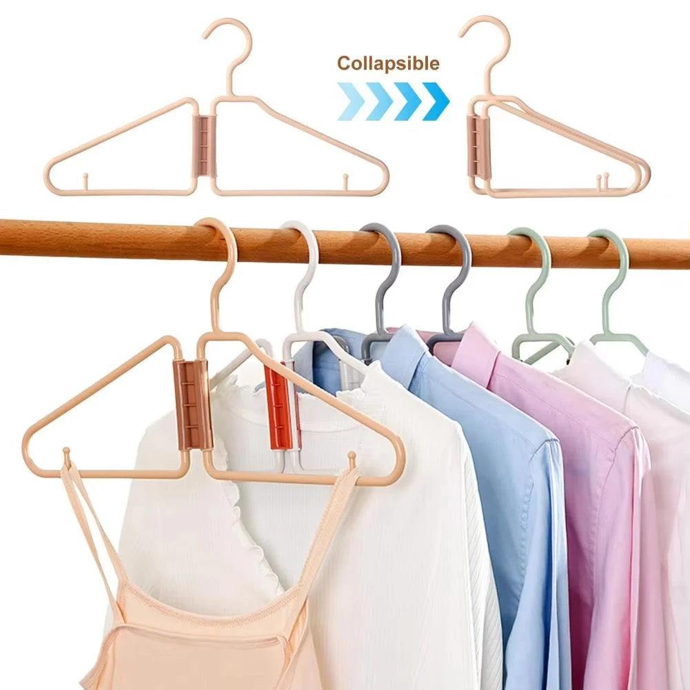 Foldable Travel Clothes Hangers – Lightweight & Space-Saving Foldable Travel Hanger Babs
