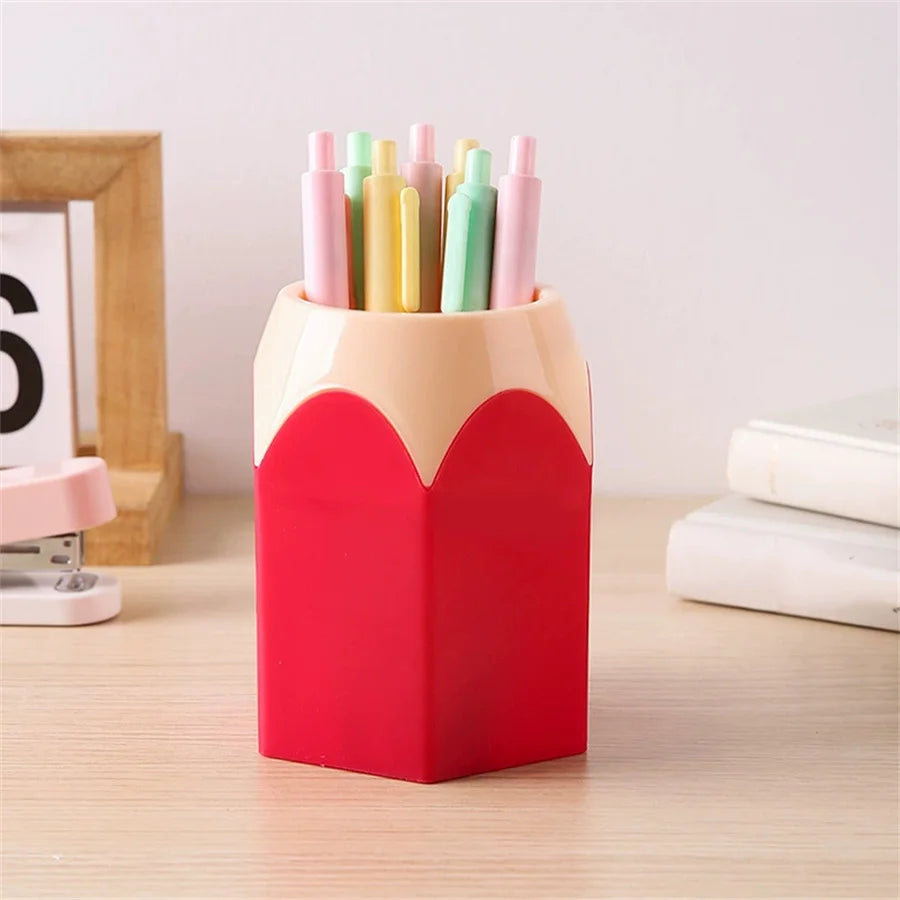 Round Colorful Pen Holder – Desktop Organizer & Pen Caddy Pen Holder Babs