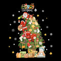 Christmas Window Stickers – Santa, Snowflake & Xmas Tree Decals Holiday Wall Decals Babs B06