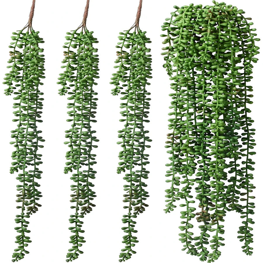 Artificial Succulent Vine – Wedding, Christmas & Home Decor Artificial Plant Vine Babs (green)
