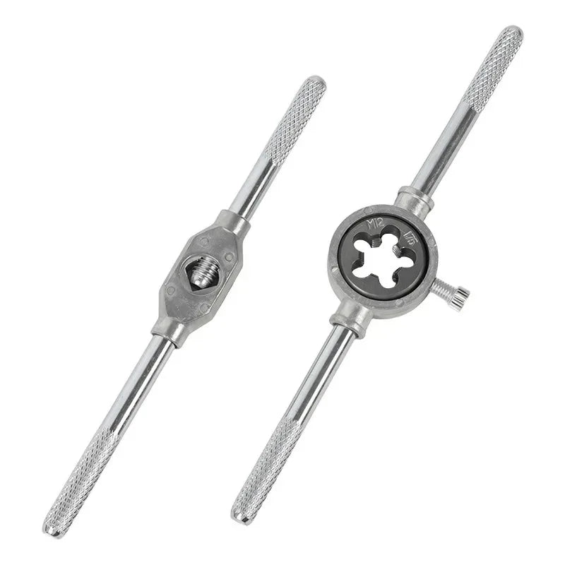 Metric Tap & Die Set 12/20Pcs – Carbide Thread Tapping Kit Tap & Die Set Babs