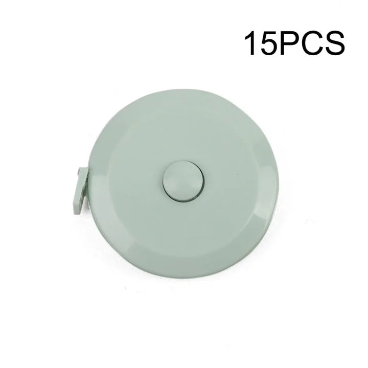 Portable Soft Tape Measure 1.5m – Auto-Retract, Dual Scale Soft Tape Measure Babs G 15PCS