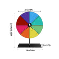 Tabletop Prize Spin Wheel – Editable 8-Section Party Roulette Party Spin Wheel Babs 1pc Prize wheel