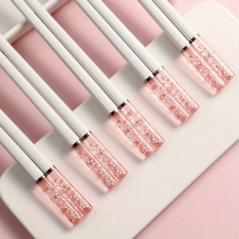 Sakura Pattern Chopsticks – Elegant Cherry Blossom Design Decorative Chopsticks Babs