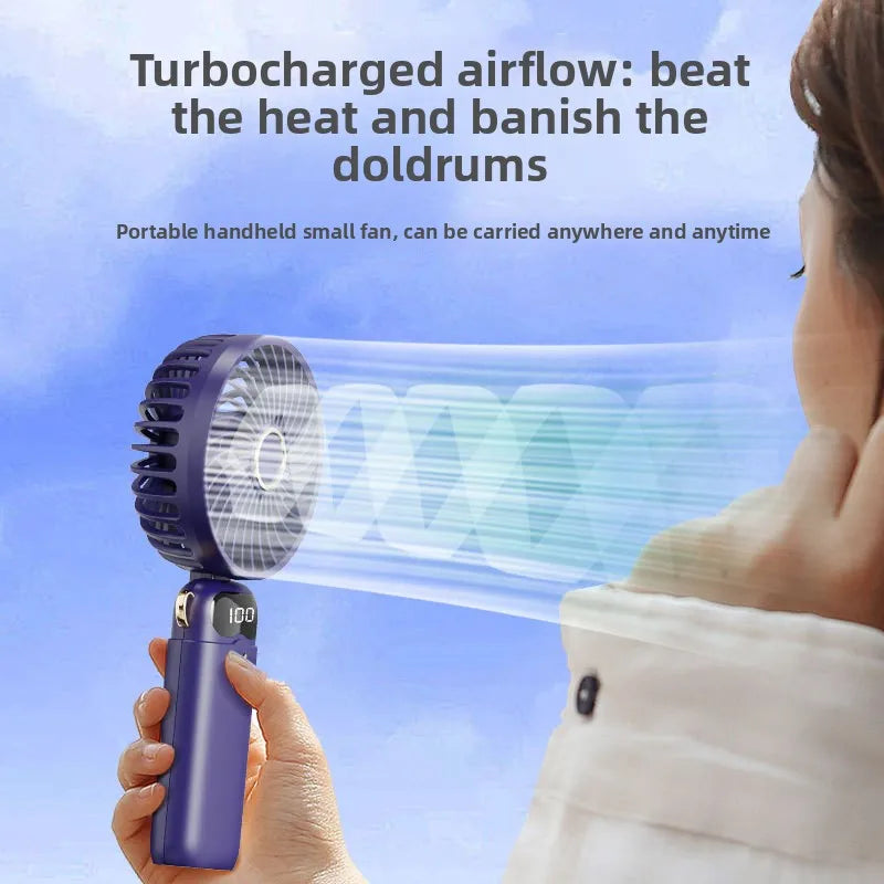 USB Rechargeable Mini Desk Fan – Portable Office & Dorm Fan Portable Desk Fan Babs