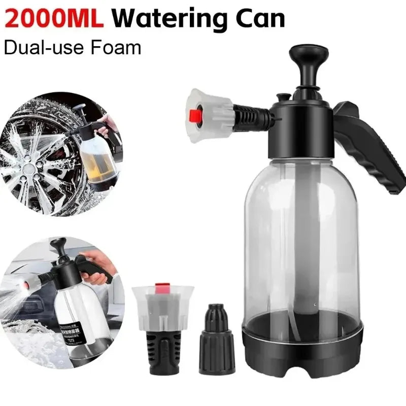 2L Handheld Foam Sprayer – Car Wash Air Pressure Bottle Foam Sprayer Babs