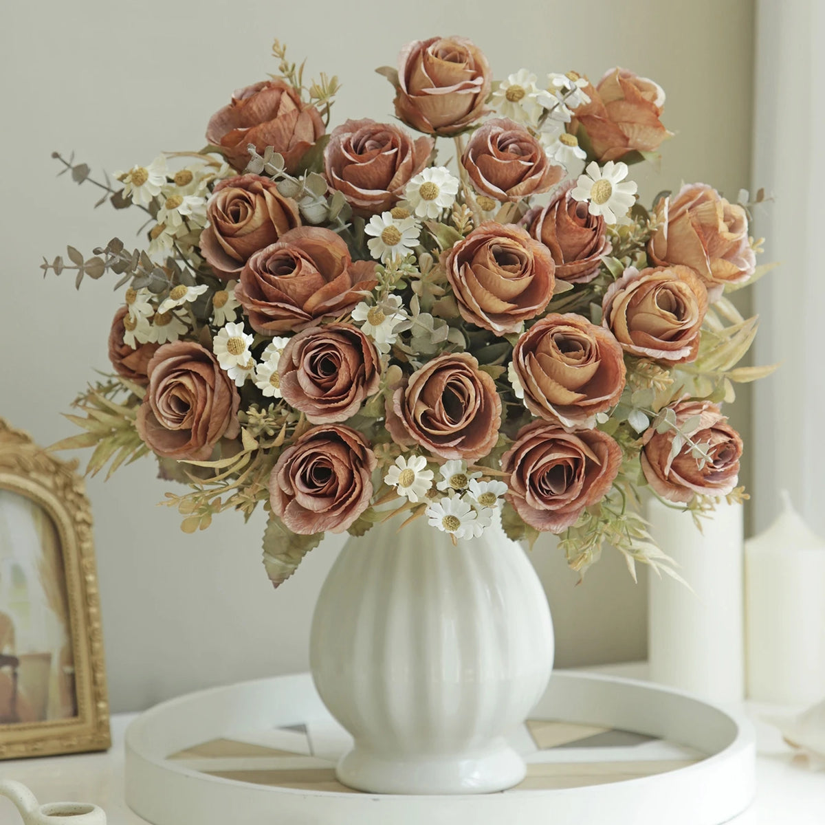 Artificial Silk Rose Flowers – Wedding & Home Décor Artificial Silk Flowers Babs