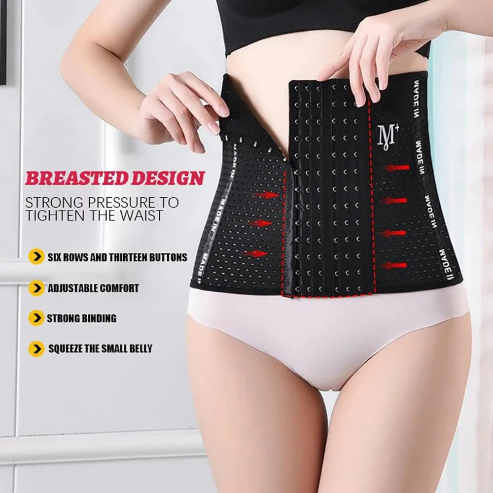Women's Underbust Waist Cincher Corset Belt Body Shaper Waist Cincher Shapewear Babs