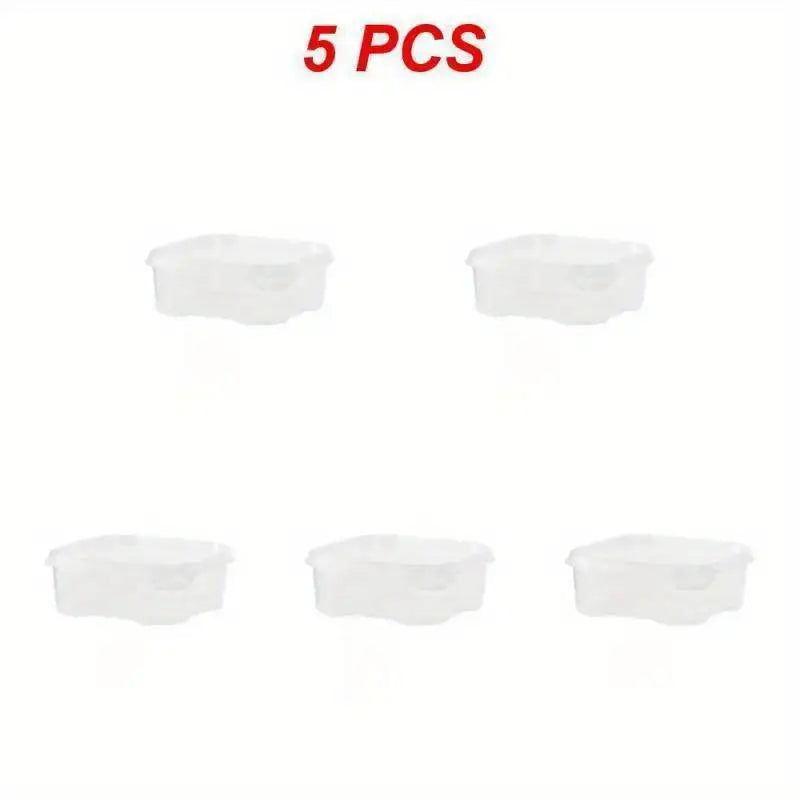 5-Piece Clear Fridge Storage Boxes – Fruit & Veggie Organizer Fridge Storage Containers Babs 5pcs