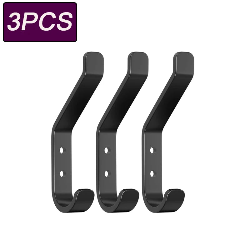 Stainless Steel Wall Hooks – Rust-Resistant Coat & Towel Hook Wall Hooks Babs 3pcs