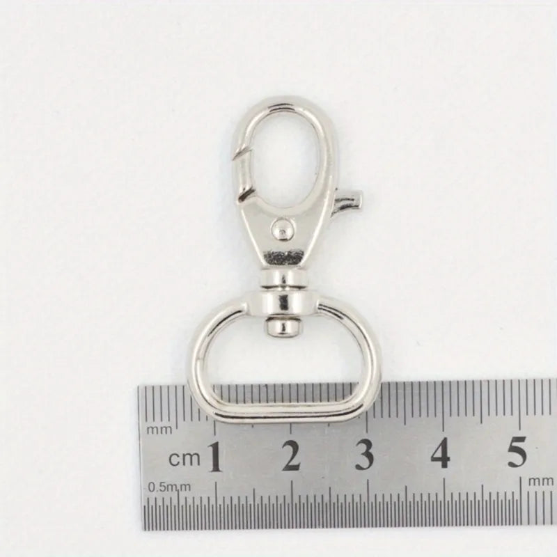 10 PCS Stainless Steel Swivel Snap Lobster Clasp Clips Swivel Snap Clips Babs