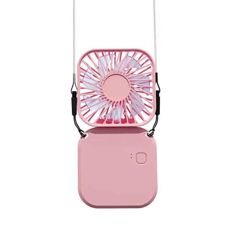 Mini Foldable Neck Fan – Portable 3-Speed Handheld Desk Fan Portable Neck Fan Babs