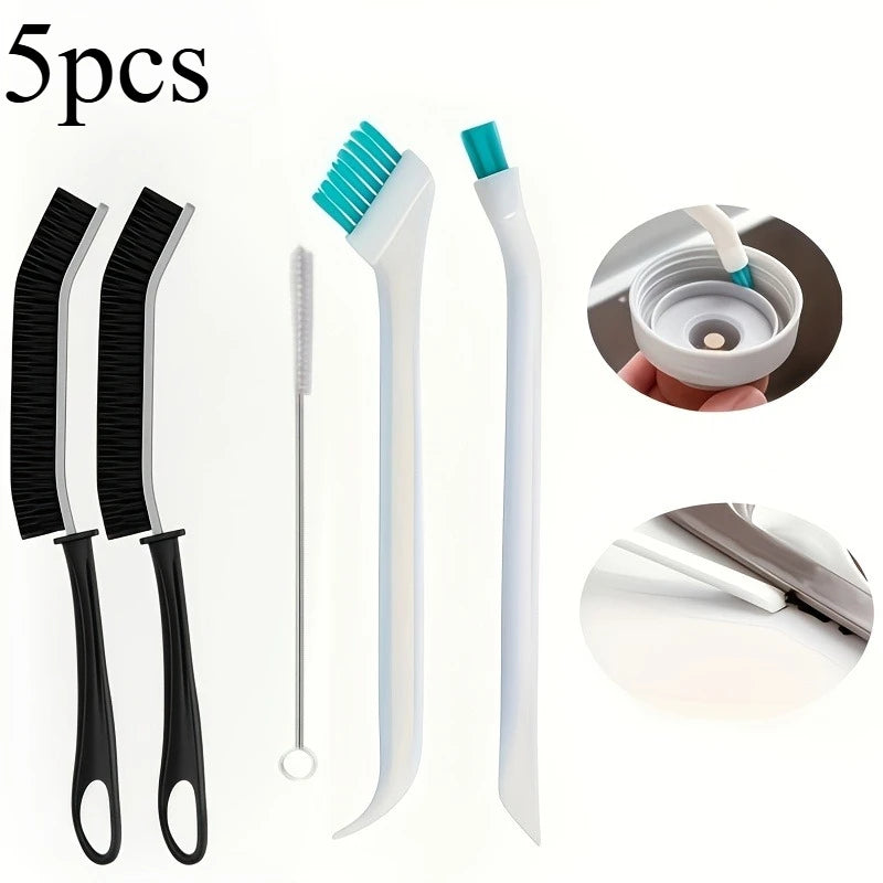 5-Piece Gap Cleaning Brush Set – 2-in-1 Bottle & Lid Brushes Cleaning Brush Set Babs 5pcs