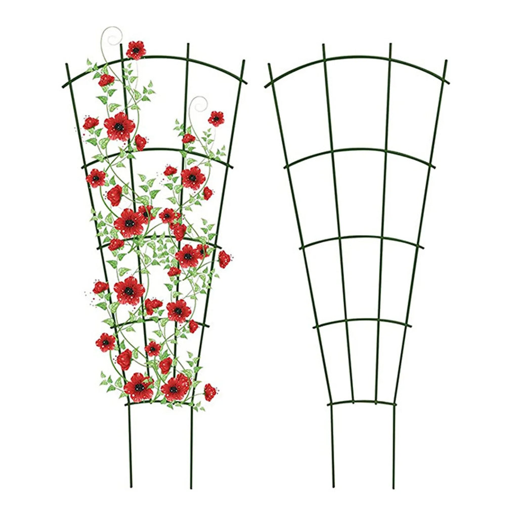 Metal Plant Trellis Climbing Frame – Vine & Flower Garden Support Plant Trellis Support Babs