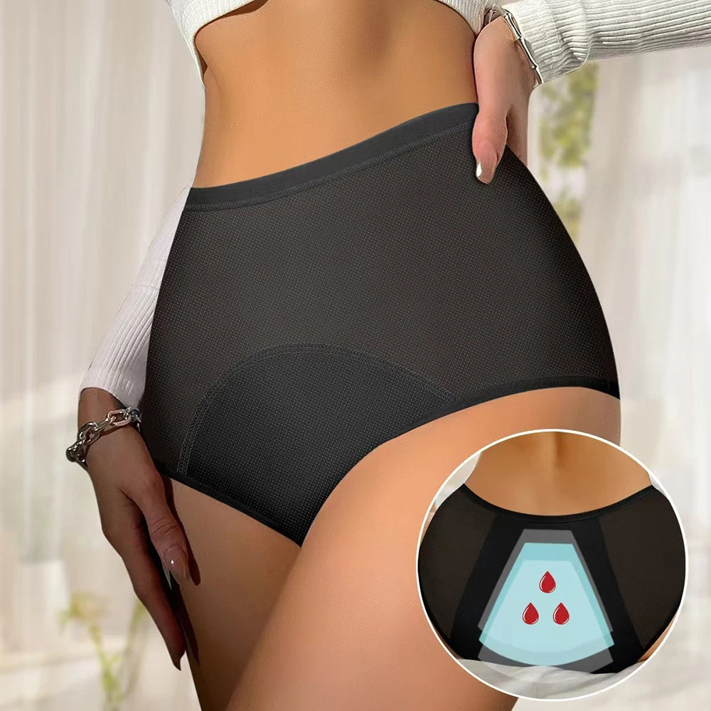 Women's Period Leakproof Briefs – Mid-Rise, Plus Size M–8XL Leakproof Period Briefs Babs