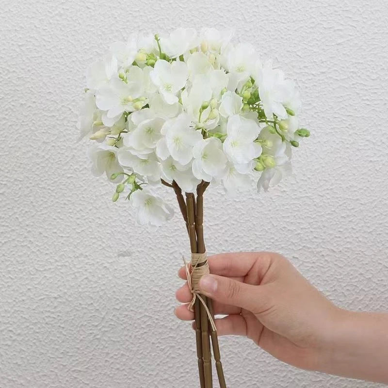Artificial Silk Jasmine Bouquet 4 Pcs – Wedding & Home Décor Artificial Flower Bouquet Babs color 1 1 bundle