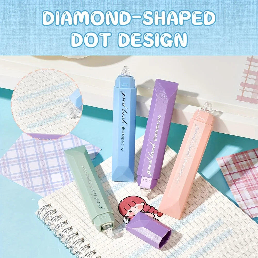 4PCS Double-Sided Dot Glue Pen Tape – Traceless Adhesive Adhesive Tape Pen Babs