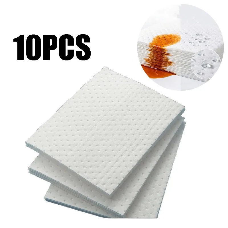 Oil Absorbent Spill Mat 400x50x5mm – Heavy-Duty Drip Pad Oil Absorbent Pad Babs 10PCS 400 500 5mm