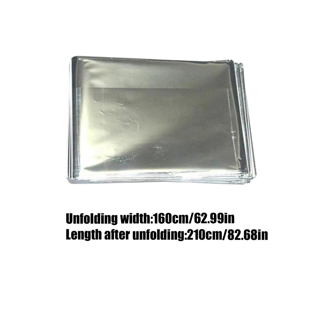 Emergency Thermal Survival Blanket – Waterproof Foil Camping Emergency Survival Blanket Babs