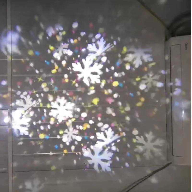 Christmas Snowflake Projector Light – IP65 Waterproof Outdoor Projector Light Babs