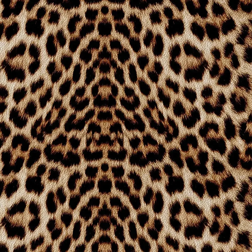 Leopard Print Peel & Stick Wallpaper – Waterproof Vinyl Peel & Stick Wallpaper Babs